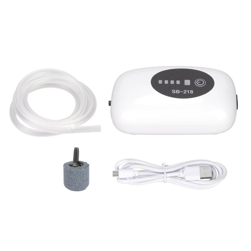 SOBO Rechargeable Fish Tank Air Pump USB Dual Mode - Quiet Operation ≤30dB Aquarium Oxygen Pump with Intelligent Protection for Home Aquarium - Image 2