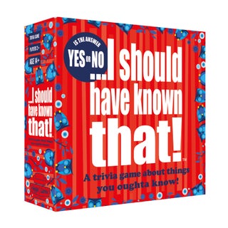 I Should Have Known That Trivia Game Yes or No Edition by Hygge Games, Red, Box Size 5.7 x 5.7 x 1.8 inches (21224) - pzsku/ZD1EC38D1C0339ECBD8C7Z/45/1749374256/56c33524-cf6e-4a62-8b4b-13723455c39d