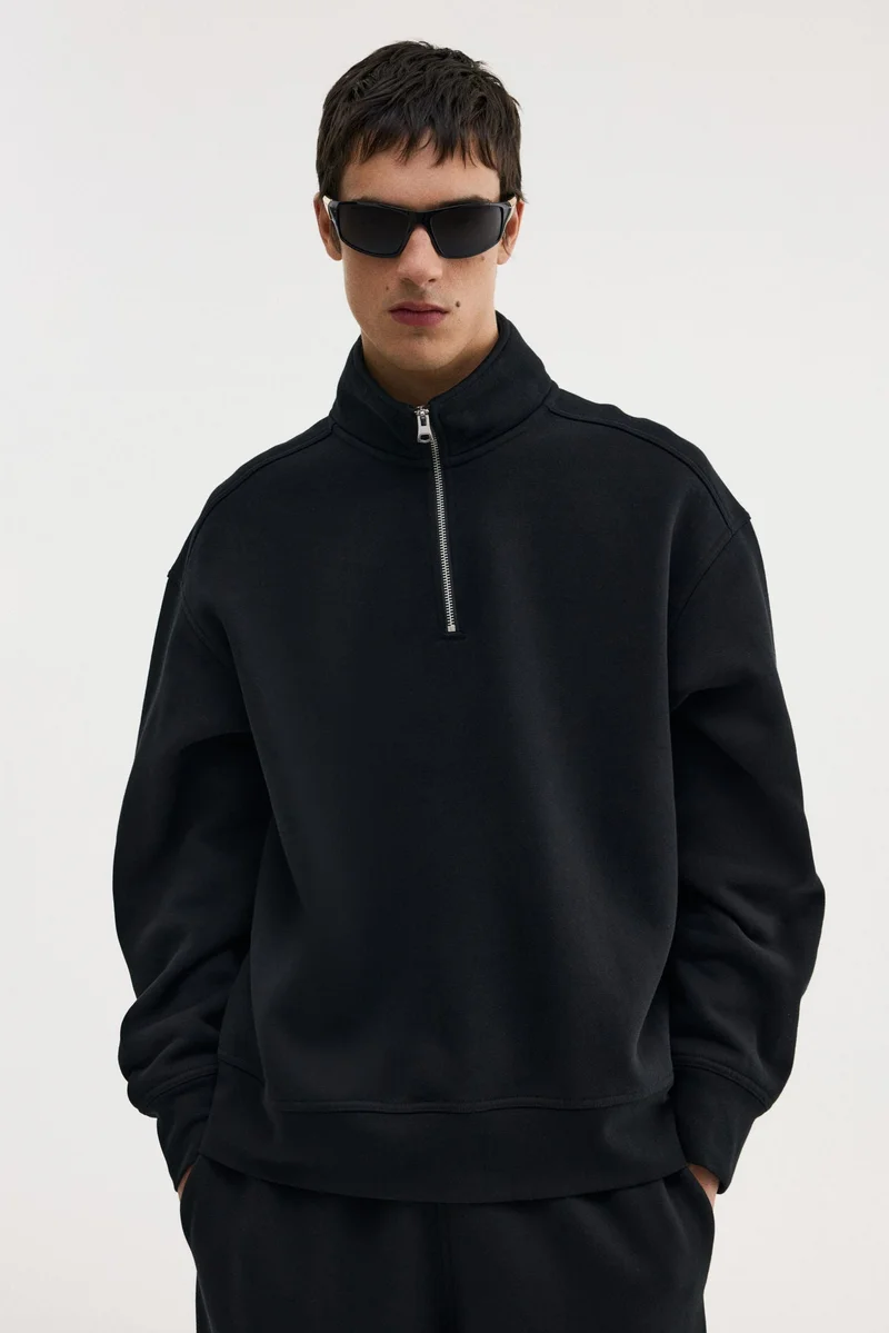 H&M Loose Fit Zip-top sweatshirt