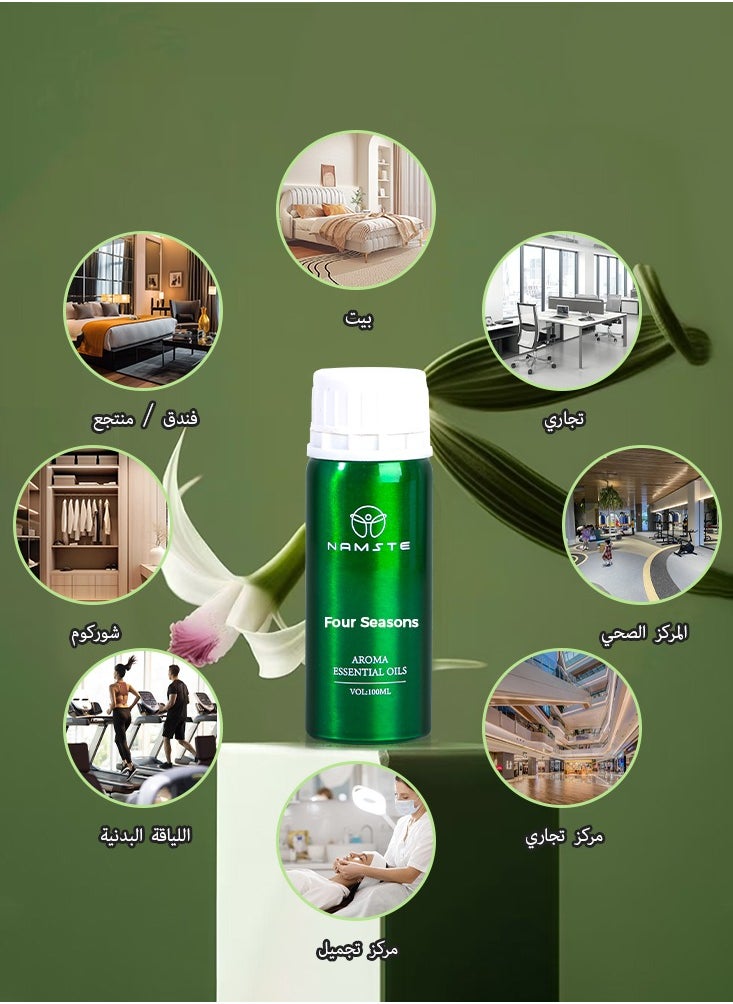 NAMSTE - Aroma OiI For Home luxury Hotel Villa Yoga Relaxation Sleep Four Seasons 100ML - Image 1