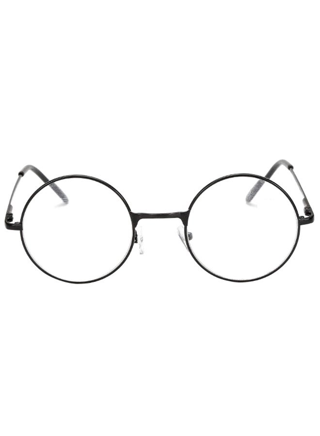 Creations Halloween Black Wizard Glasses, Old Men Round Wire Costume Glasses Accessory for Men Women Halloween Dress Up, Halloween Costume Prop ﻿ - Image 3