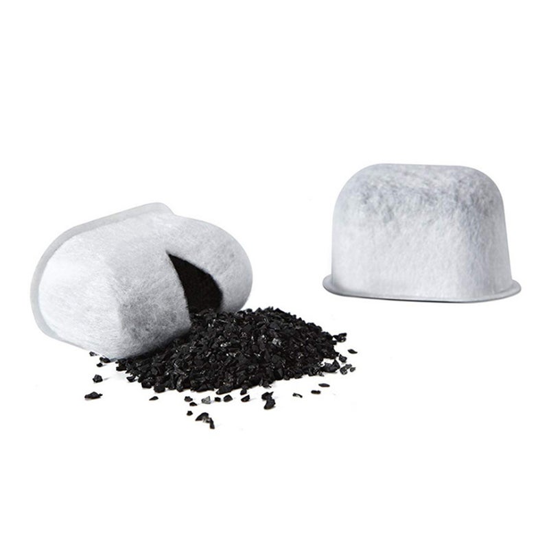 إسكدنيا مجموعة فلاتر ماء من الفحم ممتازة لماكينة صنع القهوة مكونة من 12 قطعة أبيض 10*2.2*4.7سم - Image 4