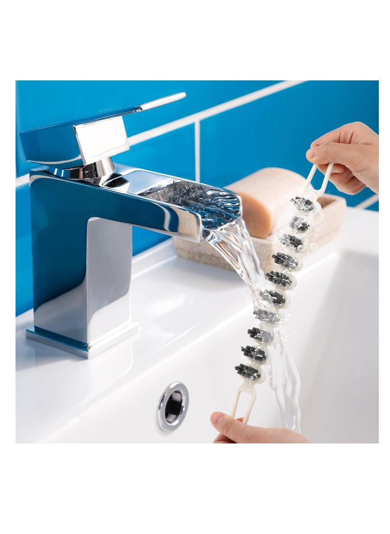 Bendable Multifunctional Cleaning Brush, Crevice Cleaning Brush with Hard Bristle,