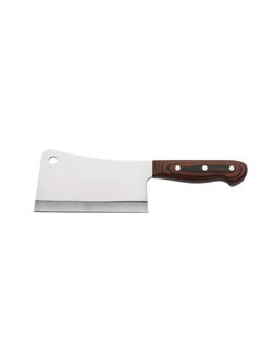 Generic CL-550/6 Stainless Steel Cleaver, 6" Blade – Durable Kitchen Tool for Chopping, Carving, and Slicing 