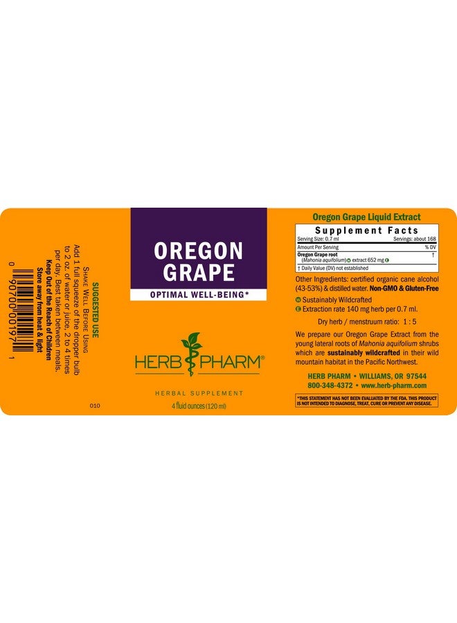 Herb Pharm Oregon Grape Root Liquid Extract - 4 Ounce - Image 5