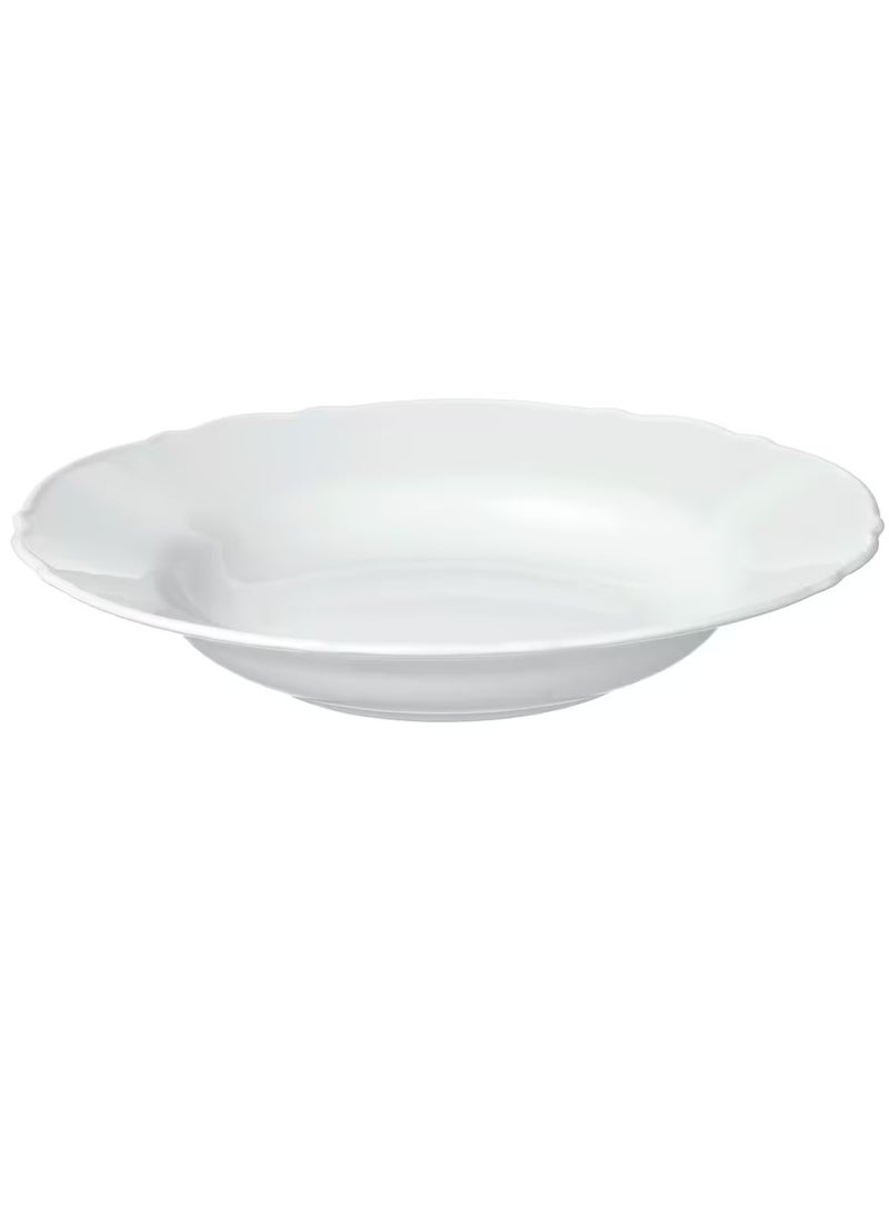 Deep plate, white26 cm