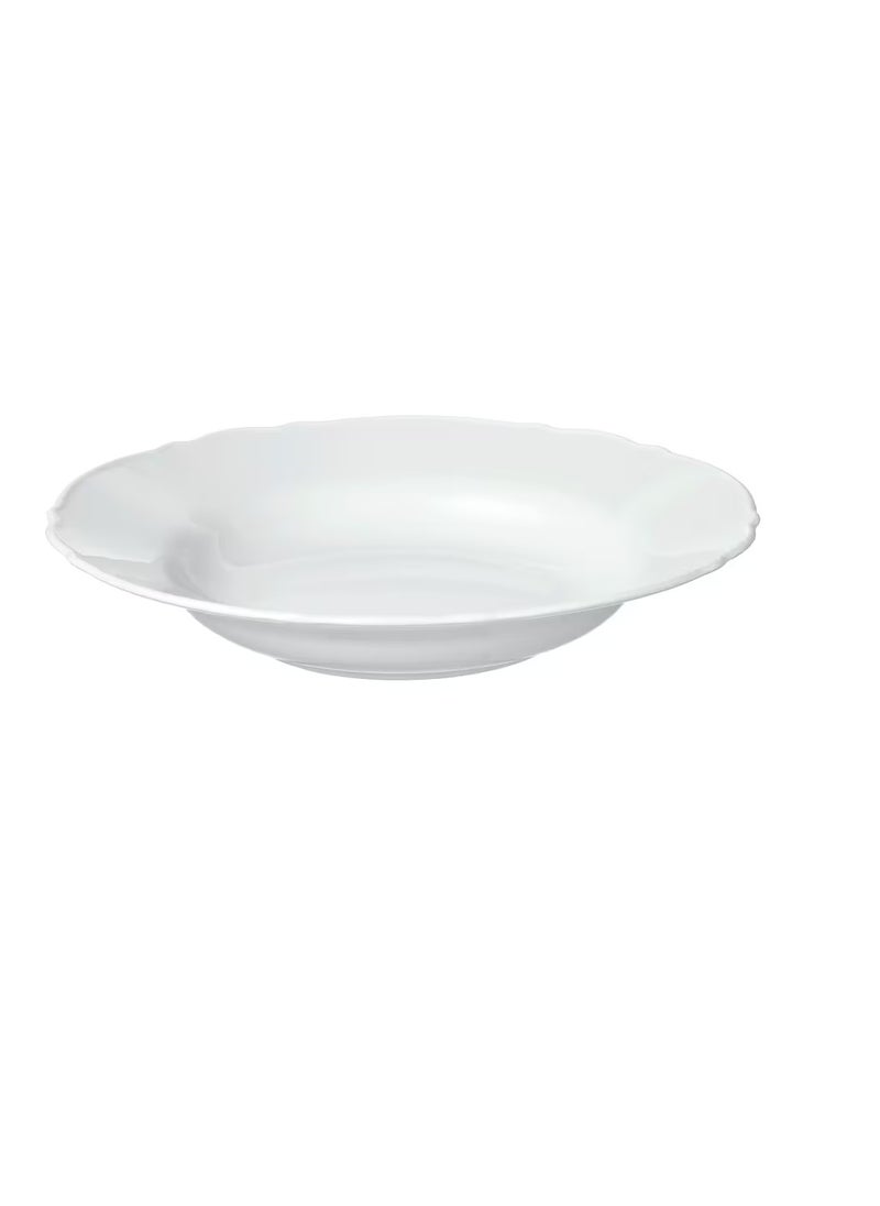 Deep plate, white26 cm