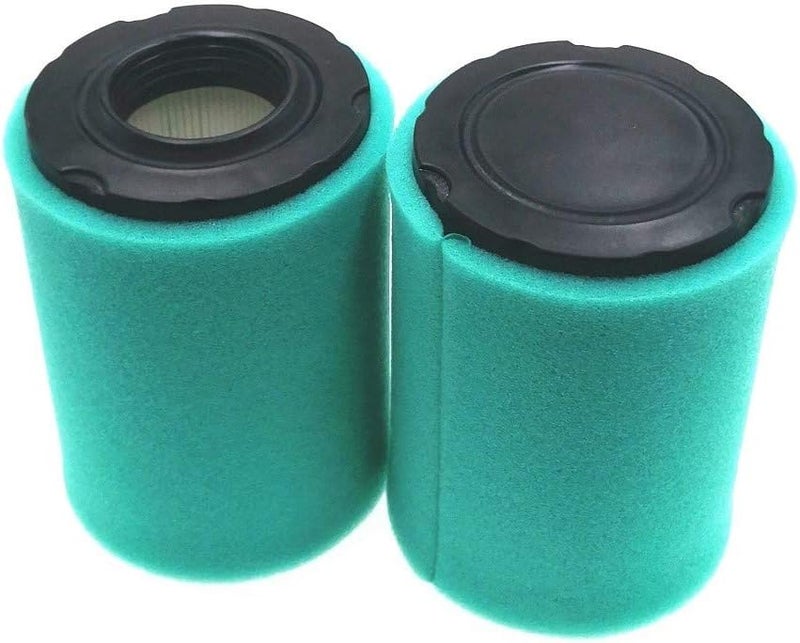 MOWFILL 2 Pack 796031 Air Filter Replace for BS 992376 590825 591334 594201 OEM Air Cleaner Cartridge with 797704 Pre Filter Fits Lawn Mower Air Cleaner Element - Image 1