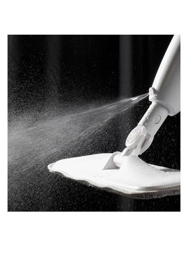 Deerma - TB500 Water Spray Mop Carbon Fiber Dust Collector 360 Degree Rotating 350ml Tank Waxing Mop - White - Image 1