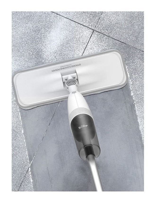 Deerma - TB500 Water Spray Mop Carbon Fiber Dust Collector 360 Degree Rotating 350ml Tank Waxing Mop - White - Image 1
