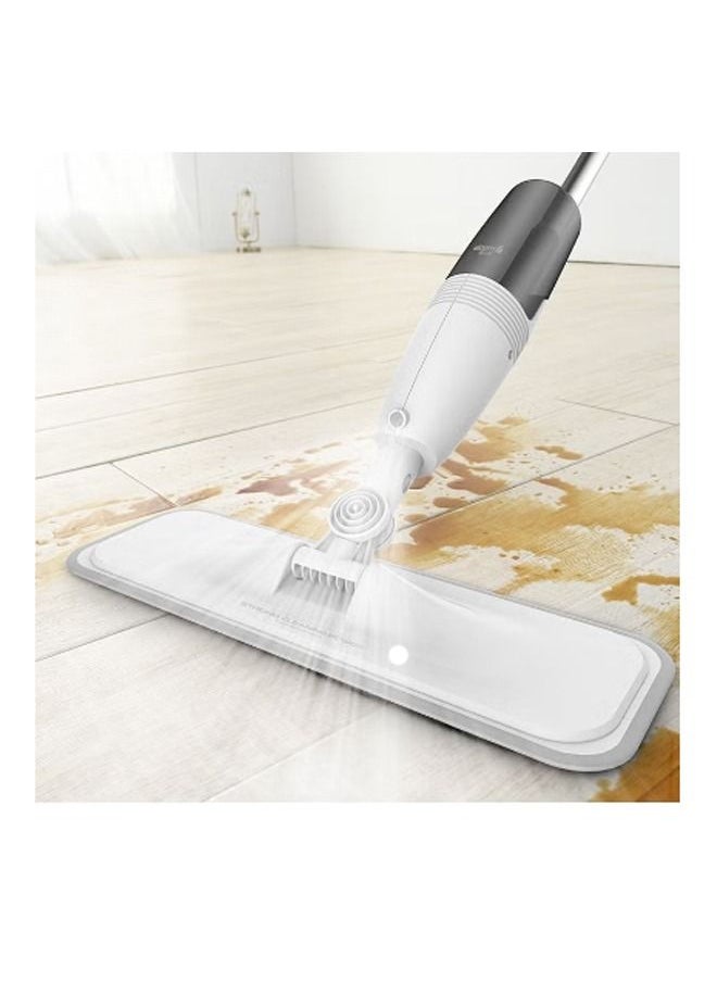 Deerma - TB500 Water Spray Mop Carbon Fiber Dust Collector 360 Degree Rotating 350ml Tank Waxing Mop - White - Image 1