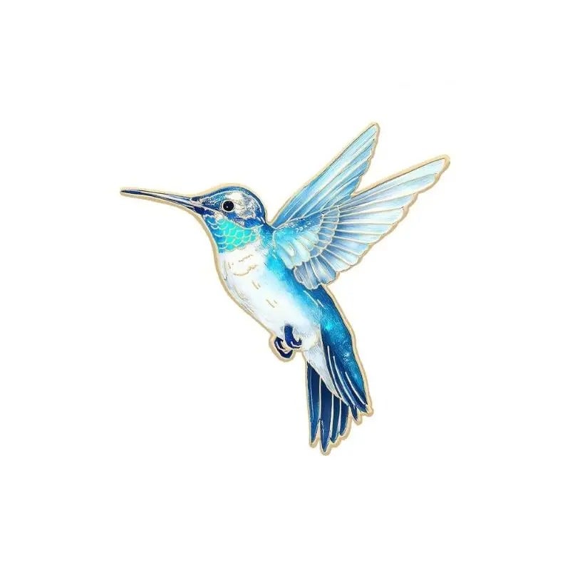 Blue Bird Brooch