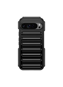 For Google Pixel 9 Pro XL Capsule Series Candy Color TPU Phone Case(Black)