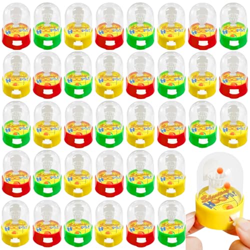 Dshengoo 36 Pack Mini Finger Basketball Shooting Game ToysHandled Fidget Basketballs Desktop Sport Party Favors for KidsBirthday Decoration GiftsClassroom Rewards Prize - Image 1