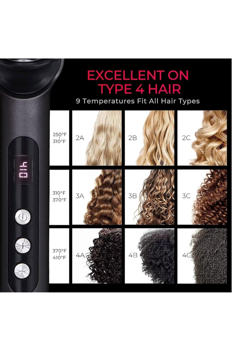 TYMO Ring PLUS Hair Straightening Brush HC103 – Black