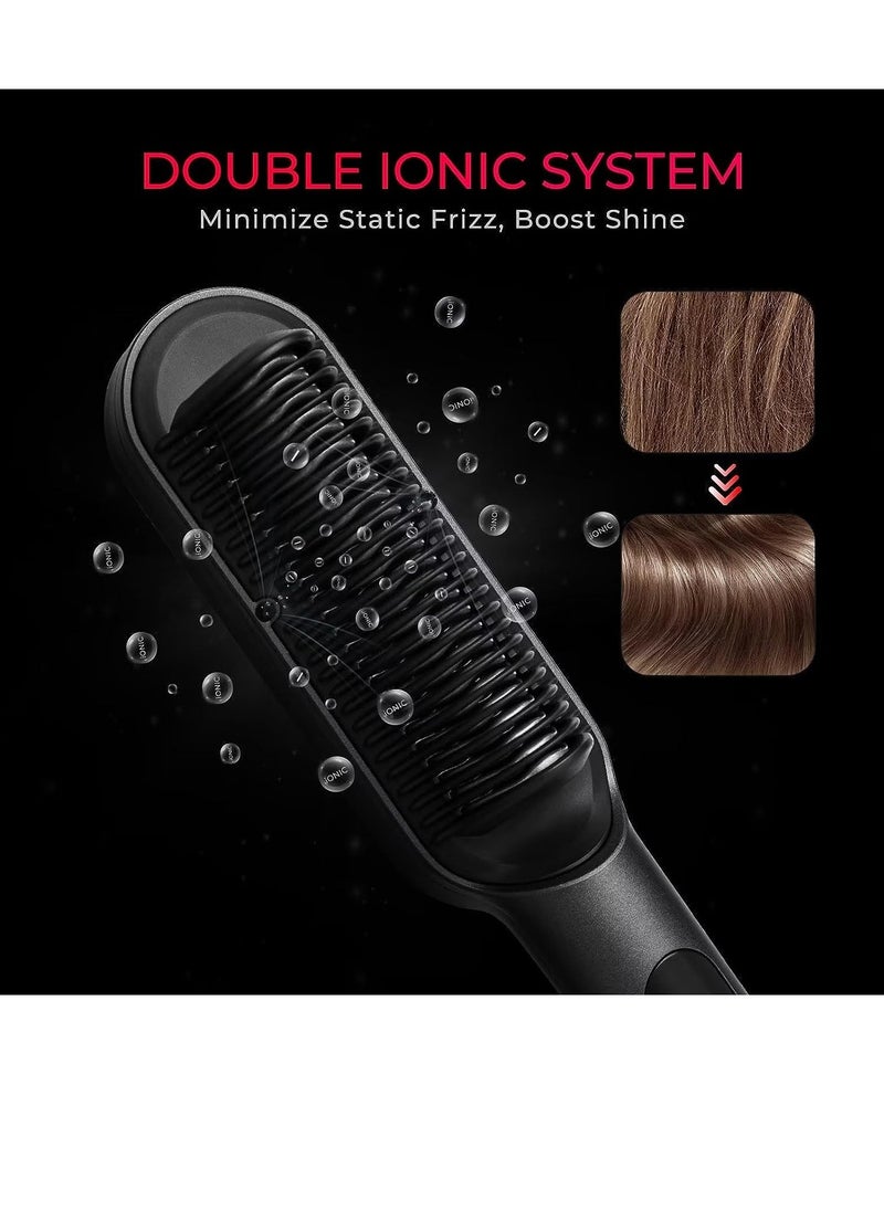 TYMO Ring PLUS Hair Straightening Brush HC103 – Black