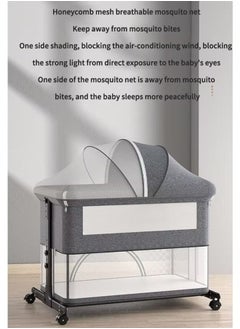 Generic Large Space Portable Folding Reinforced Crib  - Image 2