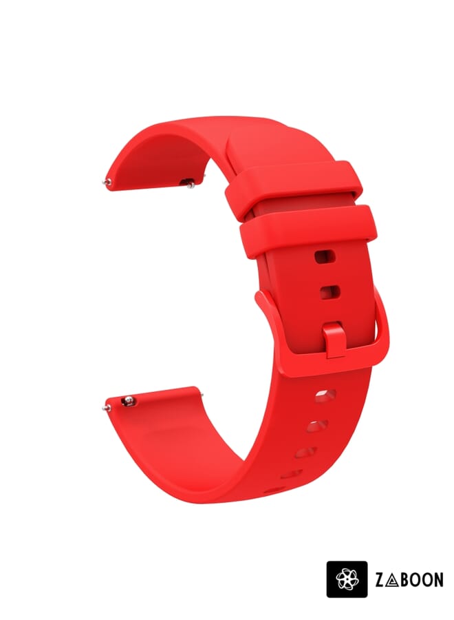 Zaboon Amazfit GTR 3 Pro 22mm Solid Color Soft Silicone Watch Band - Image 2