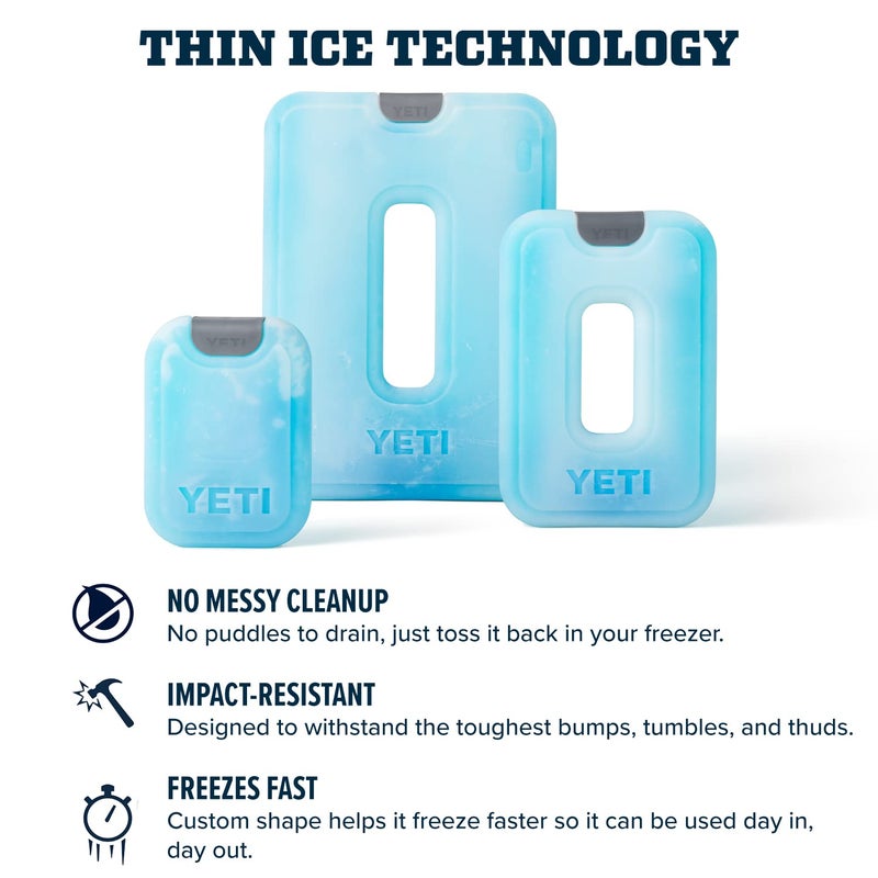 YETI ICE Sheet Refreezable Reusable Cooler Ice Pack, Medium - Image 4