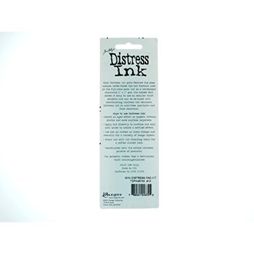 Ranger Tim Holtz Distress Mini Ink Pads 4/Pkg, Kit 14 - Image 2