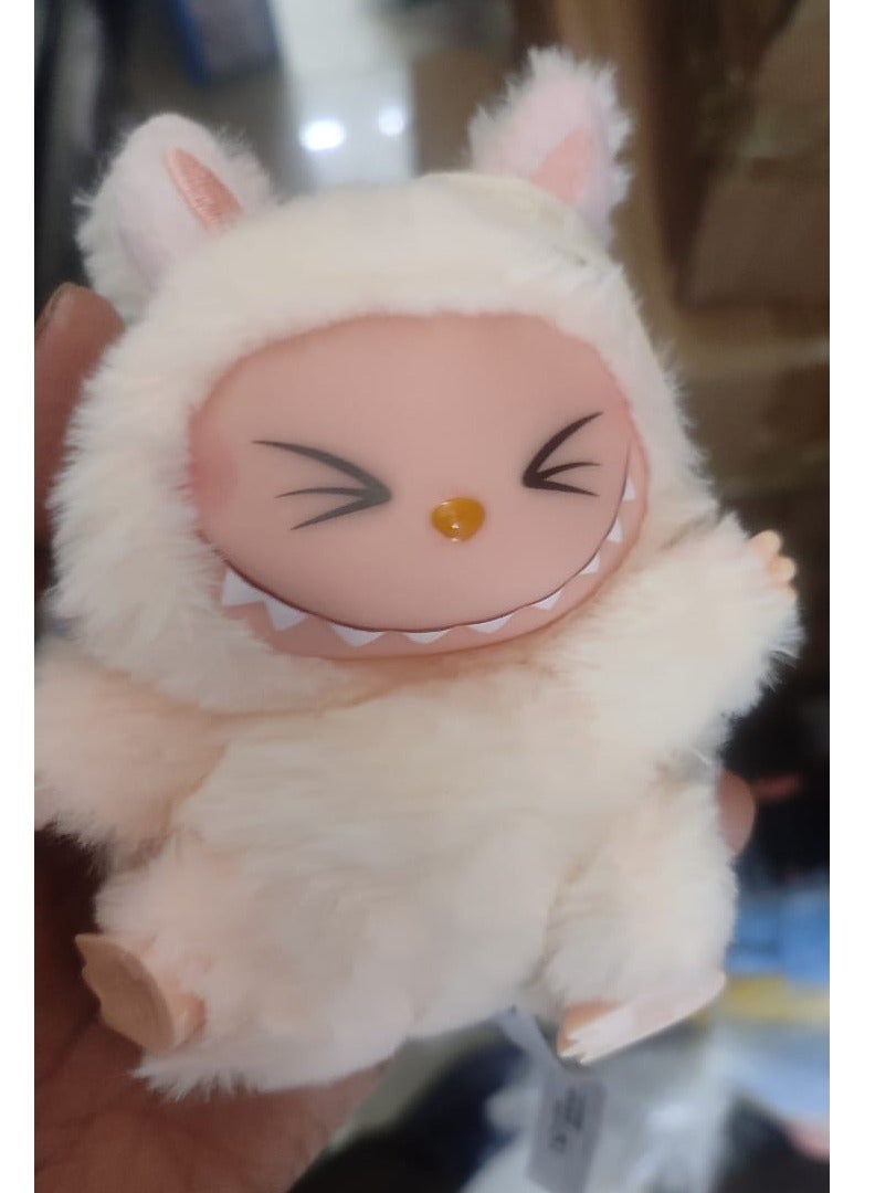 LABUBU Labubu Plush Toy，Labubu Second-Generation Sit-Down Party Series, Cute Keyring, 13cm  - Image 5