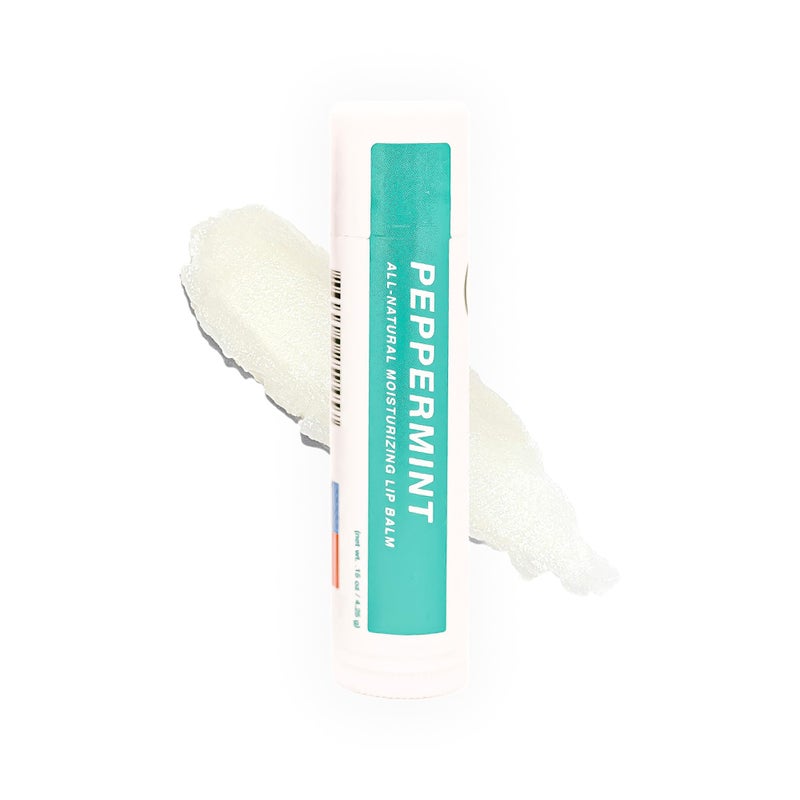 surface sun systems Surface Natural Lip Balm Hydrating Mint for Kids and Adults Moisturizing Lip Balm with Vitamin E Beeswax and Peppermint Oil Lip Care for Dry Sensitive Lips Peppermint 015oz