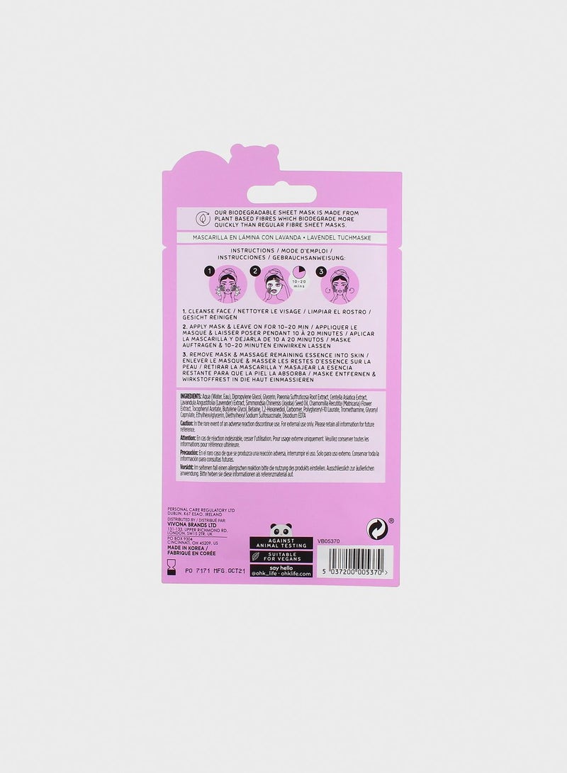 Oh K! Lavender Sheet Mask - Image 2