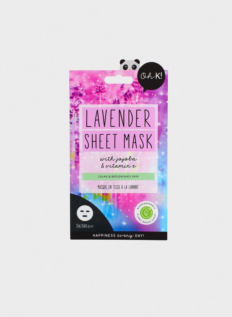 Oh K! Lavender Sheet Mask - Image 1