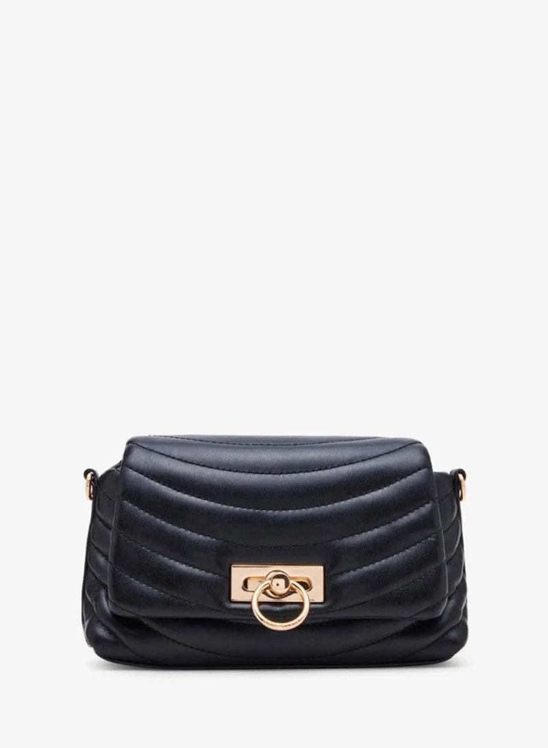 Anne Klein Quilted Flap Shoulder Bag