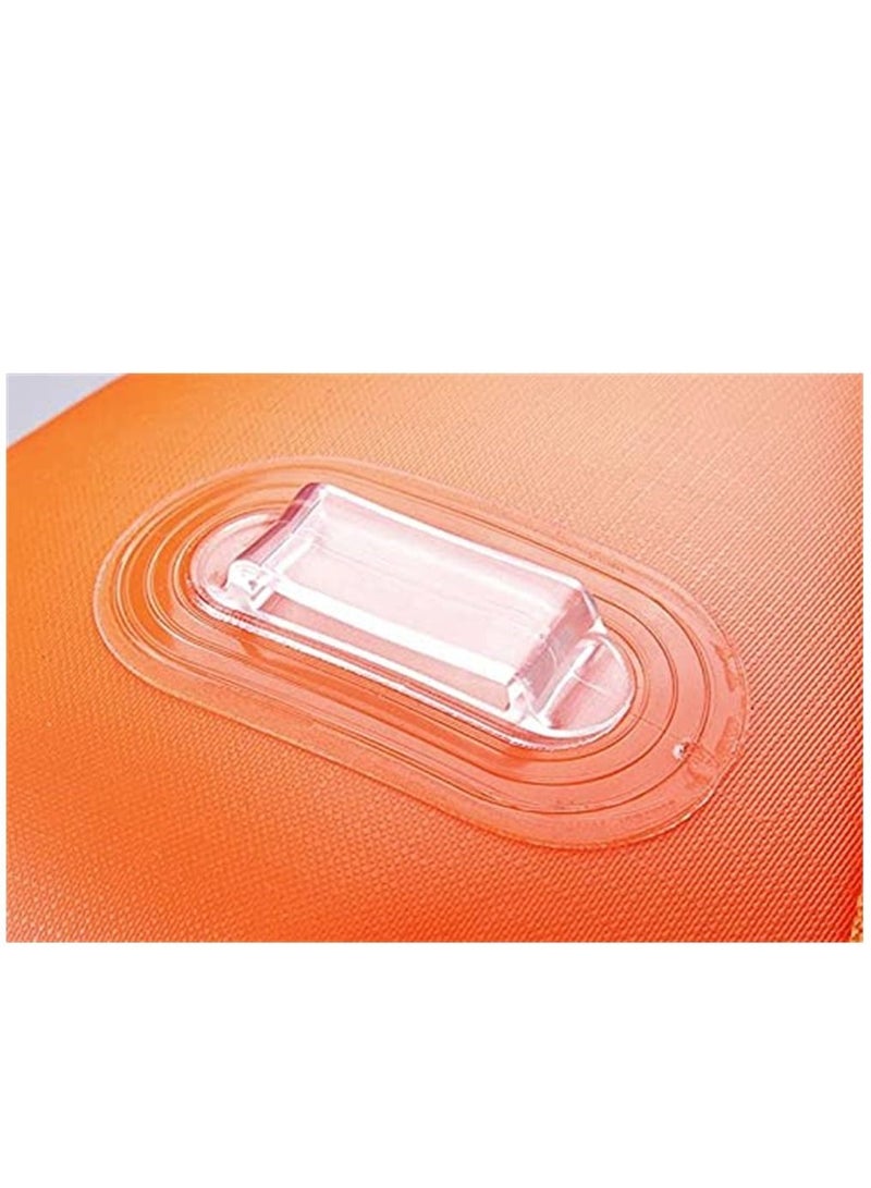 Y&D Swim Buoy, Waterproof Inflatable Dry Bag Safety Float for Water Sports, Open Swimmers, Triathletes, Kayakers and Snorkelers - Image 5