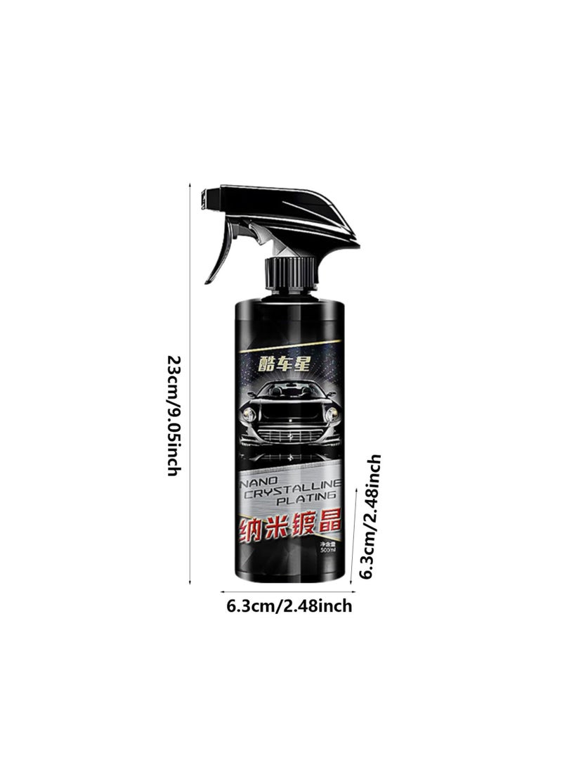 Generic Car Paint Protection, Car Coating Spray, High Protection Coating, Crystal Agent Car Coating, Vehicles Wax Spray, Scratch Plating, Revitalizing Paint Repair Polish. Quick u0026 Easy Application for C  - Image 2