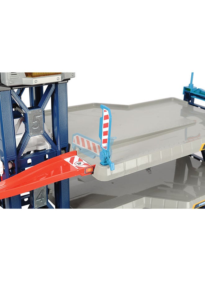 Dickie - Parking Garage With 5 Vehicles - Assorted - Image 1