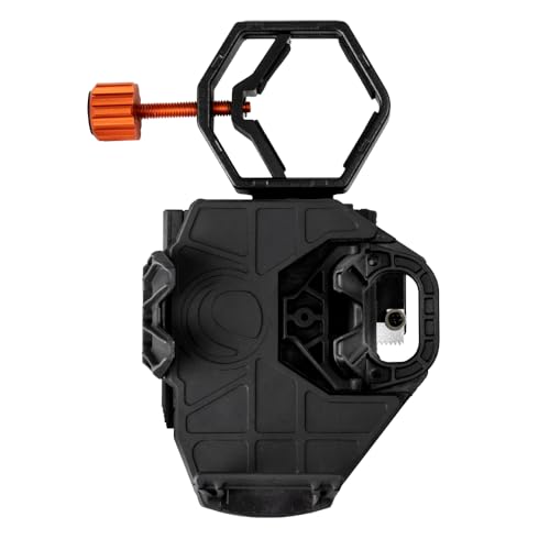 Celestron NexGO Universal Smartphone Adapter for Telescope Binoculars Spotting Scopes 2Axis Precision Alignment Capture Images Video Through Your Optics Compact and TravelFriendly - Image 1