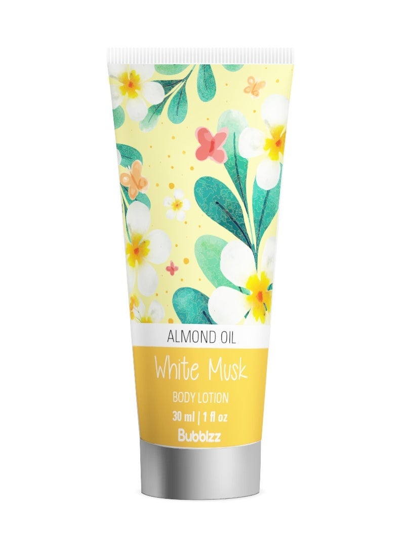 Bubblzz - White Musk Travel Size Hand & Body Lotion - Image 1