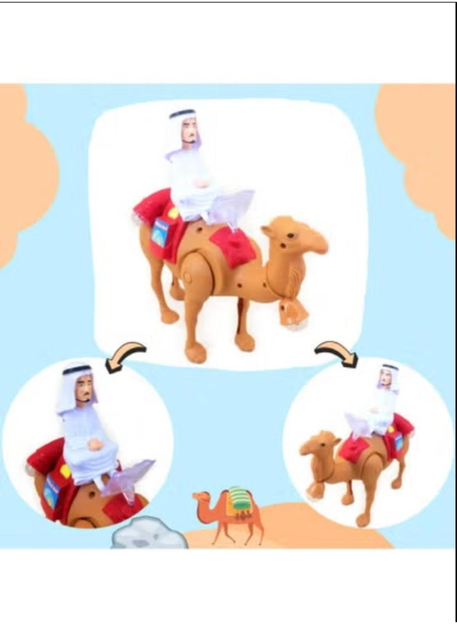general Walking Camel with Figure Lights and Music Song Animal Toys for Kids - Image 3