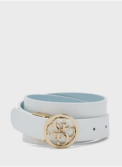 GUESS Logo Detailed None Allocated Hole  Belt  - Image 2