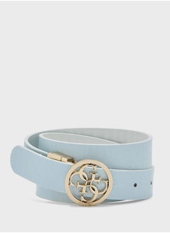 GUESS Logo Detailed None Allocated Hole  Belt  - Image 3