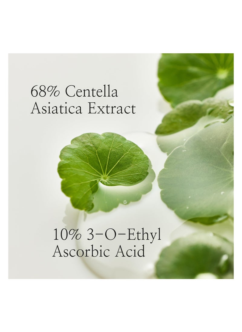 SYOSI Vitamin C Centella Serum for Dark Spot Correction, Fine Lines, and Pigmentation, Hydrating and Brightening Korean Skin Care Moisturizer, Face Serum for Men and Women, 30ml, Non-Irritating Formula  - Image 3