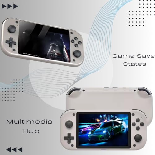Cubonic Rediscover Gaming Magic with Cubonic VividGo Mi7 – Sleek Handheld Console, Huge 20k+ Game Library & Immersive HD Screen of 4.3 LED Display, 64GB Storage, HDMI Output, 2000mAh Battery - Image 5