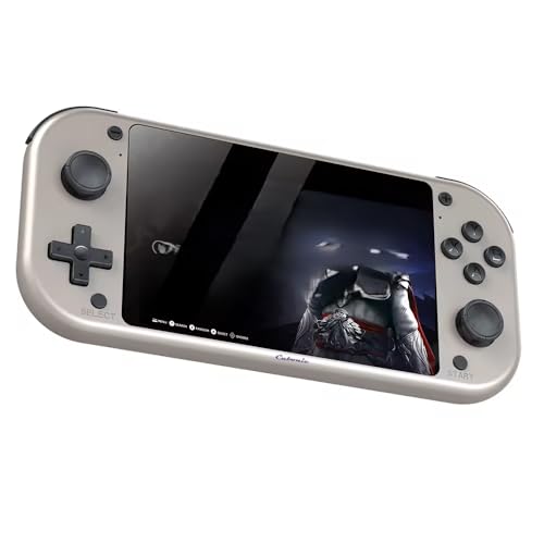 Cubonic Rediscover Gaming Magic with Cubonic VividGo Mi7 – Sleek Handheld Console, Huge 20k+ Game Library & Immersive HD Screen of 4.3 LED Display, 64GB Storage, HDMI Output, 2000mAh Battery - Image 1