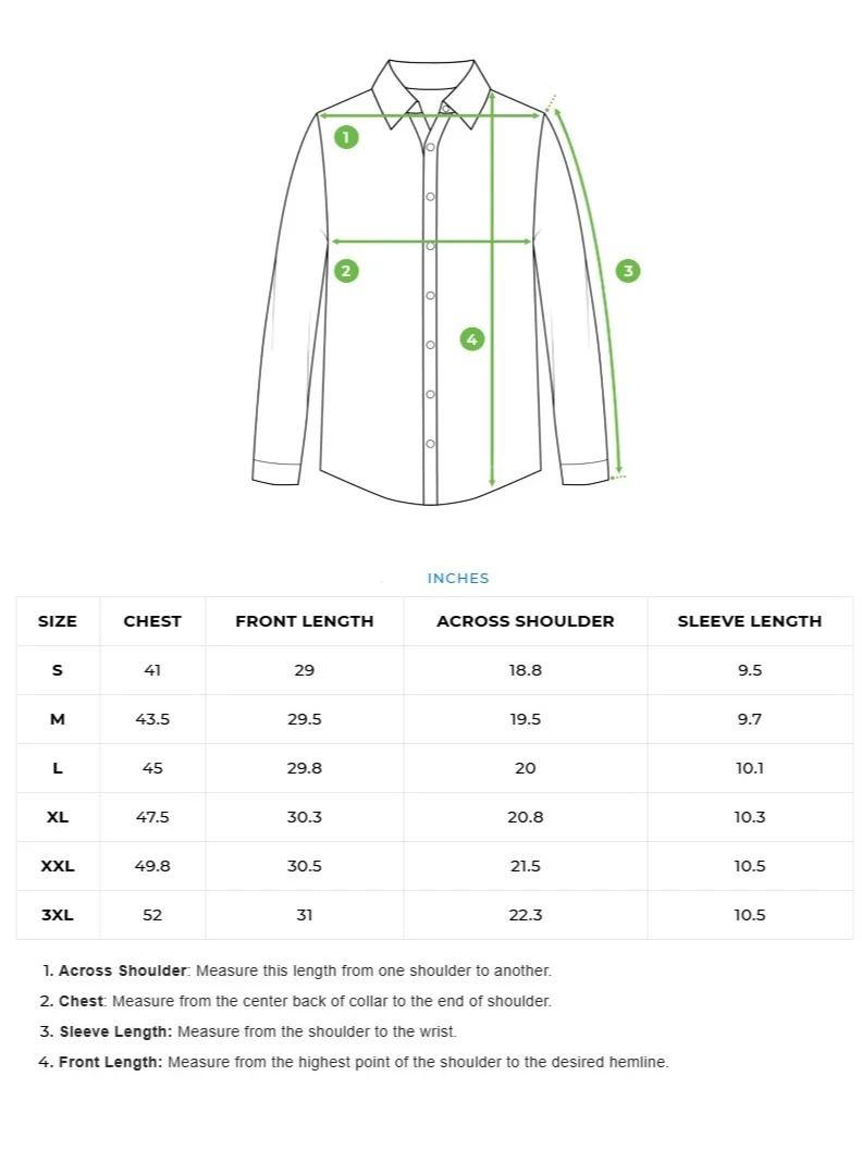 THE BEAR HOUSE Cotton Shirt for Men | Slim Fit, Long Sleeve, Casual & Formal Wear | Soft, Breathable Fabric for Office, Everyday, & All-Season Use in Classic & Trendy