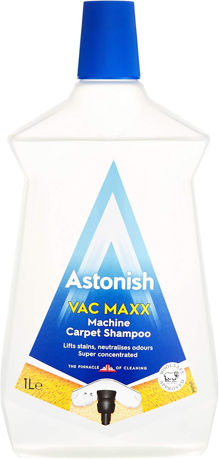 Astonish Vac Maxx Carpet Shampoo For Electic Machines 750ml