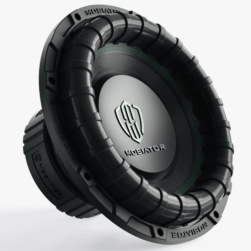 MOBIATOR-12 Inch Car Subwoofer 1600W Max Power, 108Oz Magnet, 2 Inch 4 Layer Voice Coil, 4Ohm Easy to Install, Black-S224 (MB-S224) - Image 1