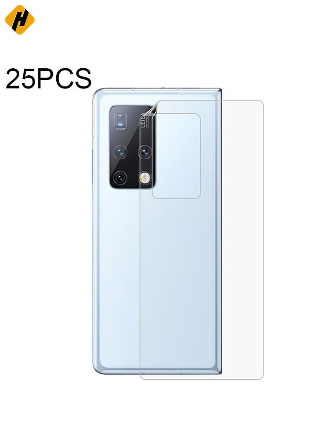 هوها ⁧25 جهاز كمبيوتر شخصى حامي ملء الشاشة واقية من الانفجار فيلم هيدروجيل لهاتف Huawei Mate X2 (شاشة خارجية)⁩ - Image 1