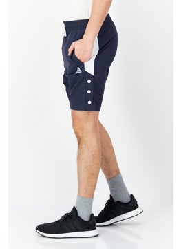Reebok Men Sportswear Fit Textured Training Short, Navy Combo  - Image 2