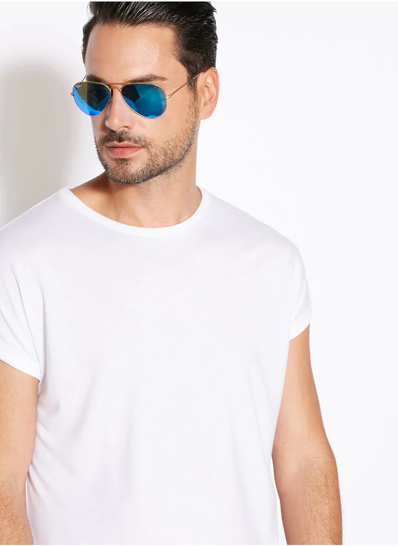 Ray-Ban 0RB3025 Aviator Flash Sunglasses