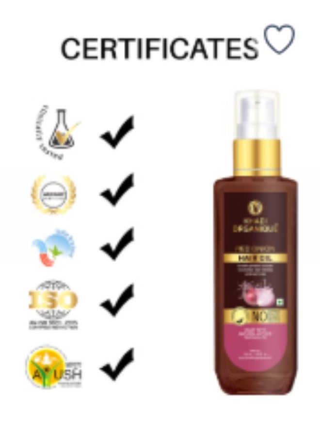 كادي أورجانيك مجموعة زيت الشعر بالبصل الأحمر مكونة من قطعتين 200ملليلتر - Image 2