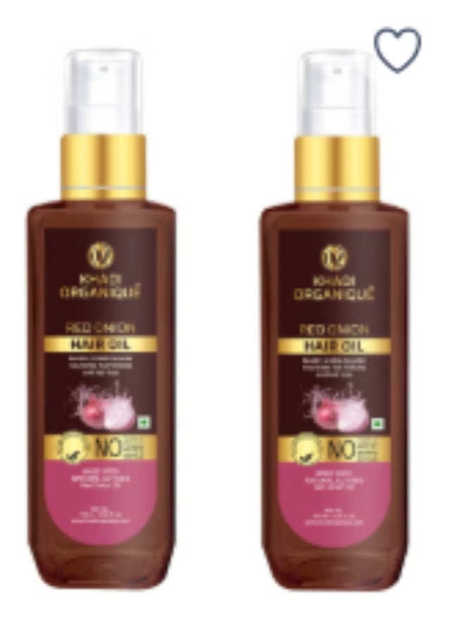 كادي أورجانيك مجموعة زيت الشعر بالبصل الأحمر مكونة من قطعتين 200ملليلتر - Image 1