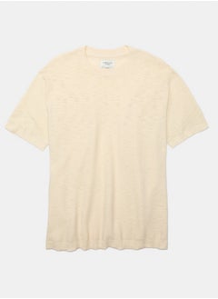 American Eagle AE Short-Sleeve Sweater T-Shirt  - Image 5
