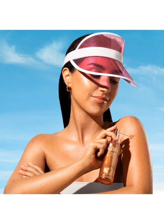 Coco & Eve Antioxidant Glow Shimmer Body Oil 100ml - Image 3